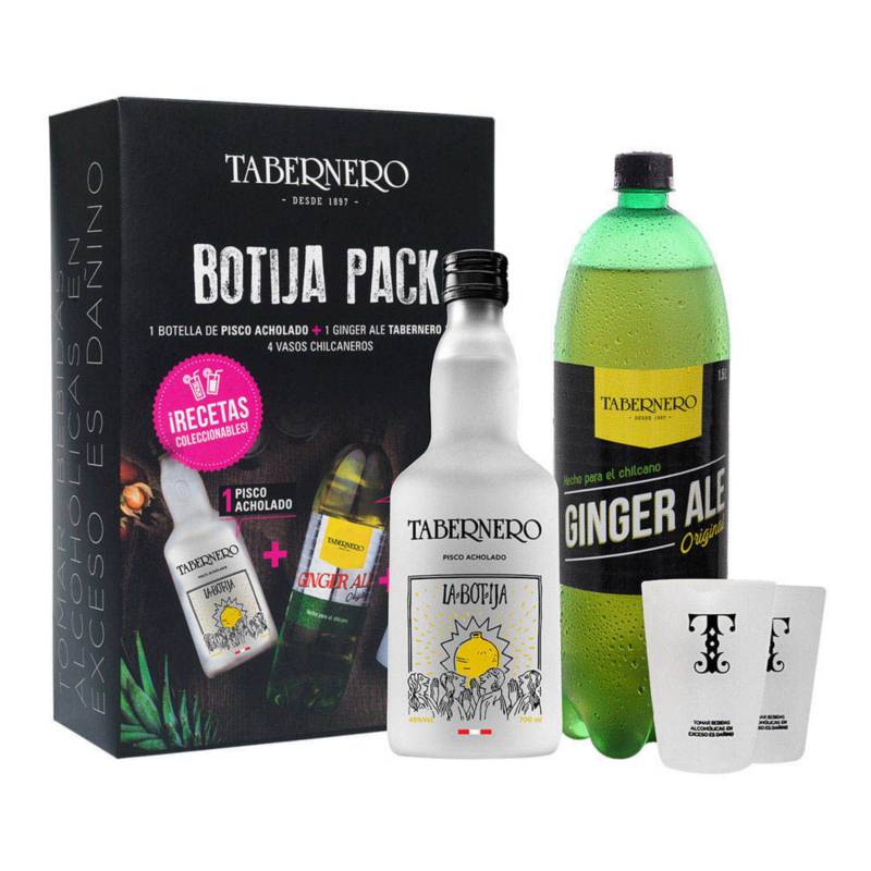 BOTIJA PACK Pisco ACHOLADO 700mL