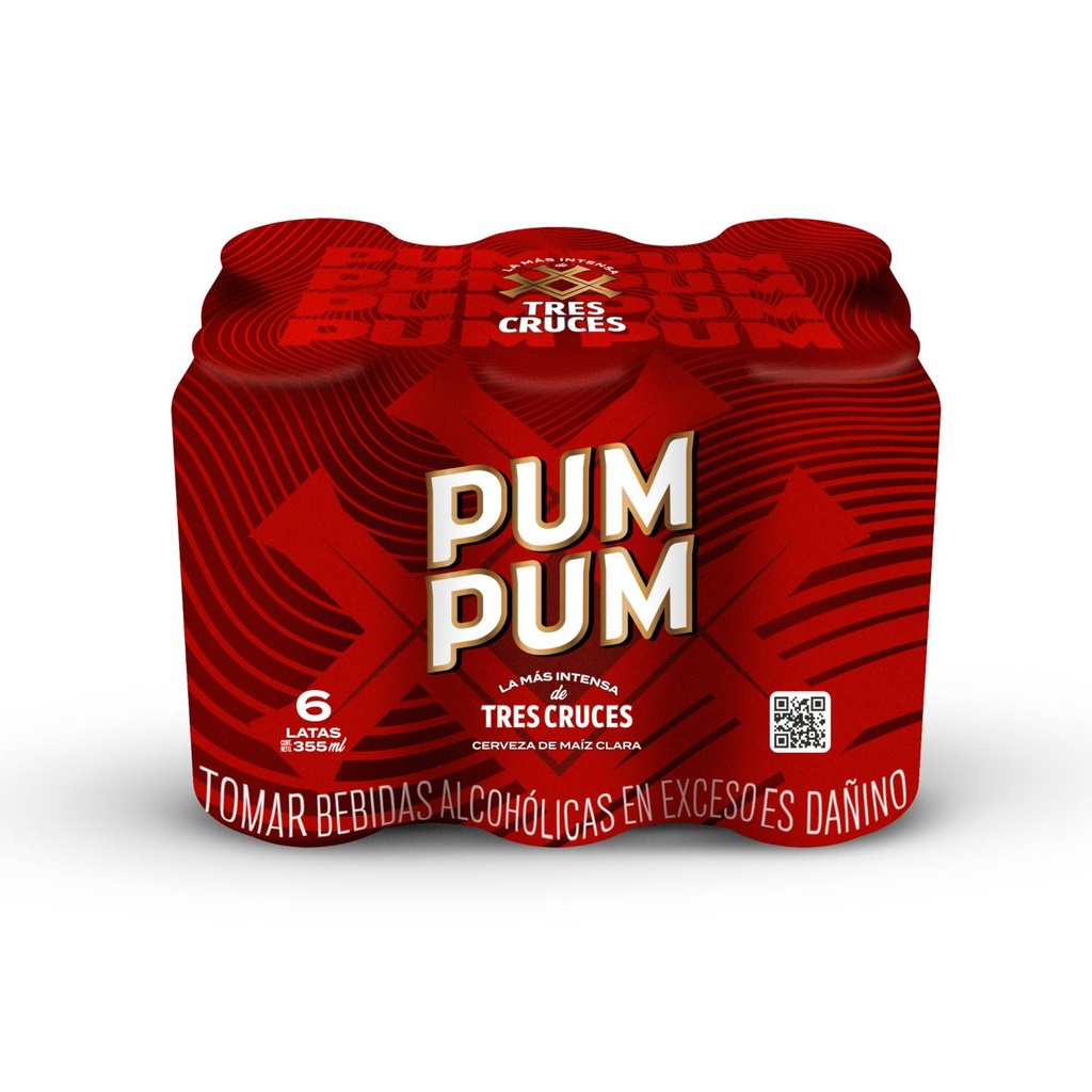 Cerveza TRES CRUCES PUMPUM SIX PACK 473mL 