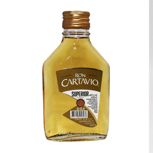 [PRBEBARNDR15] RON CARTAVIO SUPERIOR 125mL