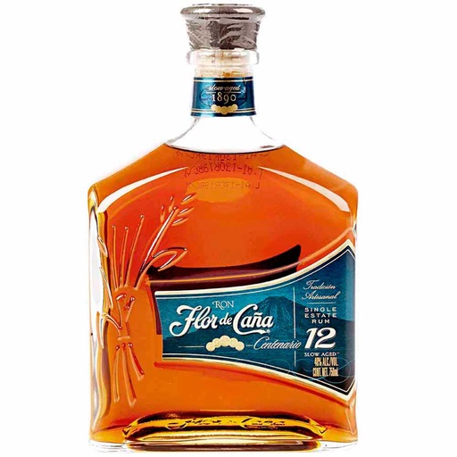 [PRBEBARNAJ16] RON FLOR DE CAÑA CENTENARIO 12 AÑOS 750mL