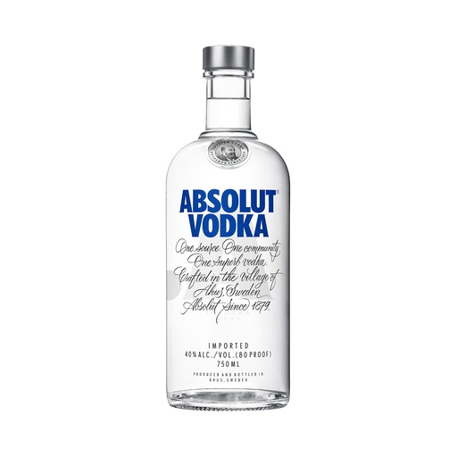 [PRBEBAVKCL09] VODKA ABSOLUT VODKA CLASICO 1L